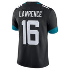Kooe J.Jaguars #16 Trevor Lawrence Black Alternate Vapor Limited Stitched Jerseys