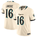 Kooe J.Jaguars #16 Trevor Lawrence Natural 2026 Rivalries Collection Game Stitched Jerseys