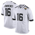 Kooe J.Jaguars #16 Trevor Lawrence Player White Home Game Stitched Jerseys