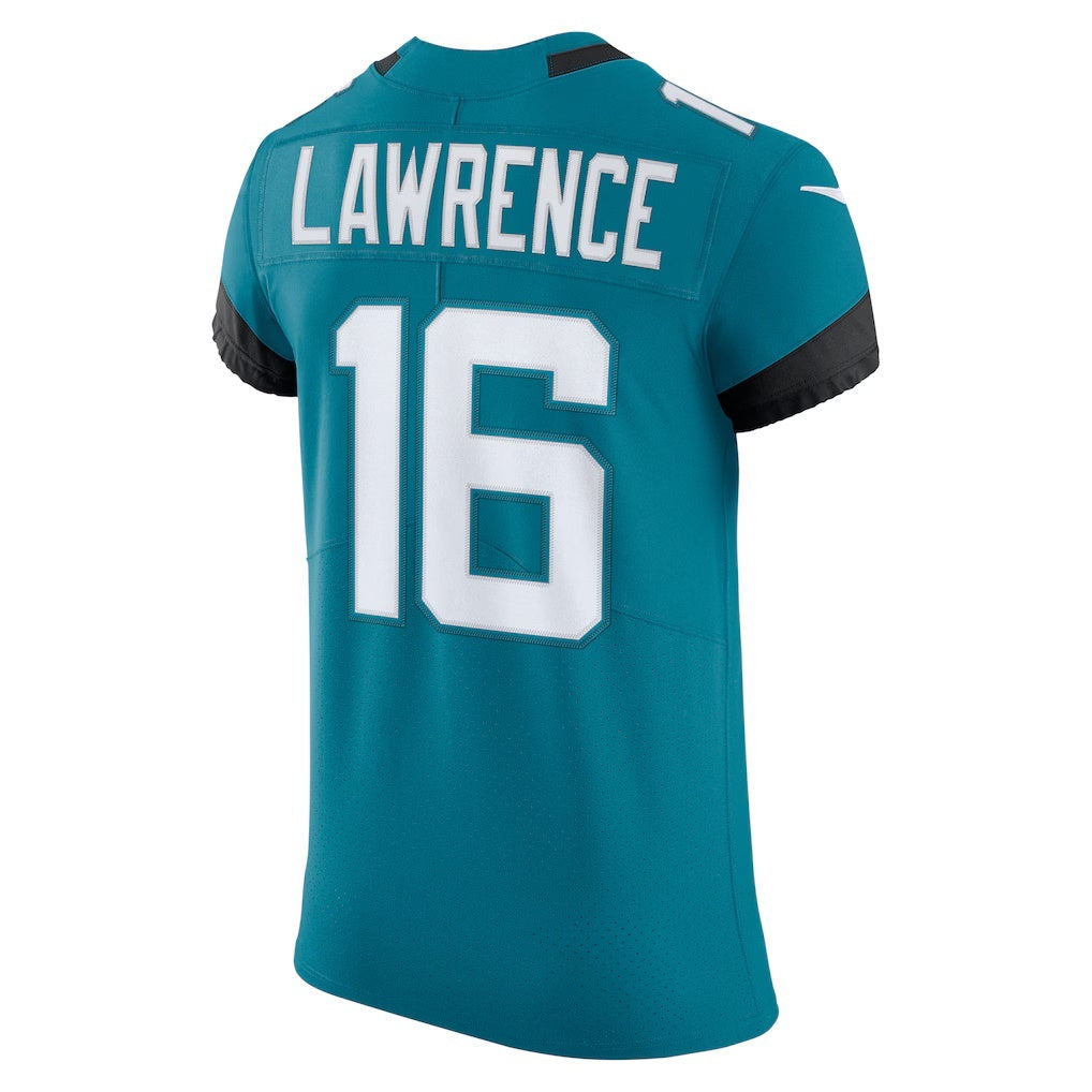 Kooe J.Jaguars #16 Trevor Lawrence Teal Vapor Elite Stitched Jerseys