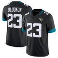 Kooe J.Jaguars #23 Foyesade Oluokun Player Black Vapor F.U.S.E. Limited Home Game Stitched Jerseys