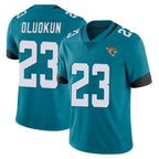 Kooe J.Jaguars #23 Foyesade Oluokun Player Teal Vapor Untouchable Limited Home Game Stitched Jerseys