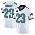 Kooe J.Jaguars #23 Foyesade Oluokun Player White Prowler Throwback Vapor F.U.S.E. Limited Home Game Stitched Jerseys