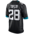 Kooe J.Jaguars #28 Fred Taylor Black Retired Player Alternate Game Stitched Jerseys