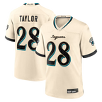 Kooe J.Jaguars #28 Fred Taylor Natural  2026 Rivalries Collection Game Stitched Jerseys