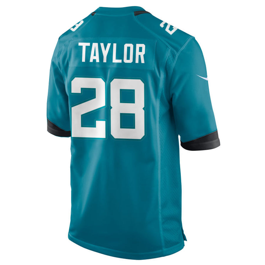 Kooe J.Jaguars #28 Fred Taylor Player Teal Home Game Stitched Jerseys