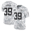 Kooe J.Jaguars #39 Cam Little Player Arctic Camo Salute To Service Limited Game Stitched Jerseys