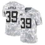 Kooe J.Jaguars #39 Cam Little Player Arctic Camo Salute To Service Limited Game Stitched Jerseys