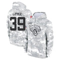 Kooe J.Jaguars #39 Cam Little Player Arctic Camo Salute to Service Hoodies Limited Game Stitched Jerseys