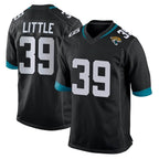 Kooe J.Jaguars #39 Cam Little Player Black Home Game Stitched Jerseys