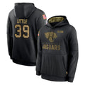 Kooe J.Jaguars #39 Cam Little Player Black Salute to Service Hoodies Limited Game Stitched Jerseys
