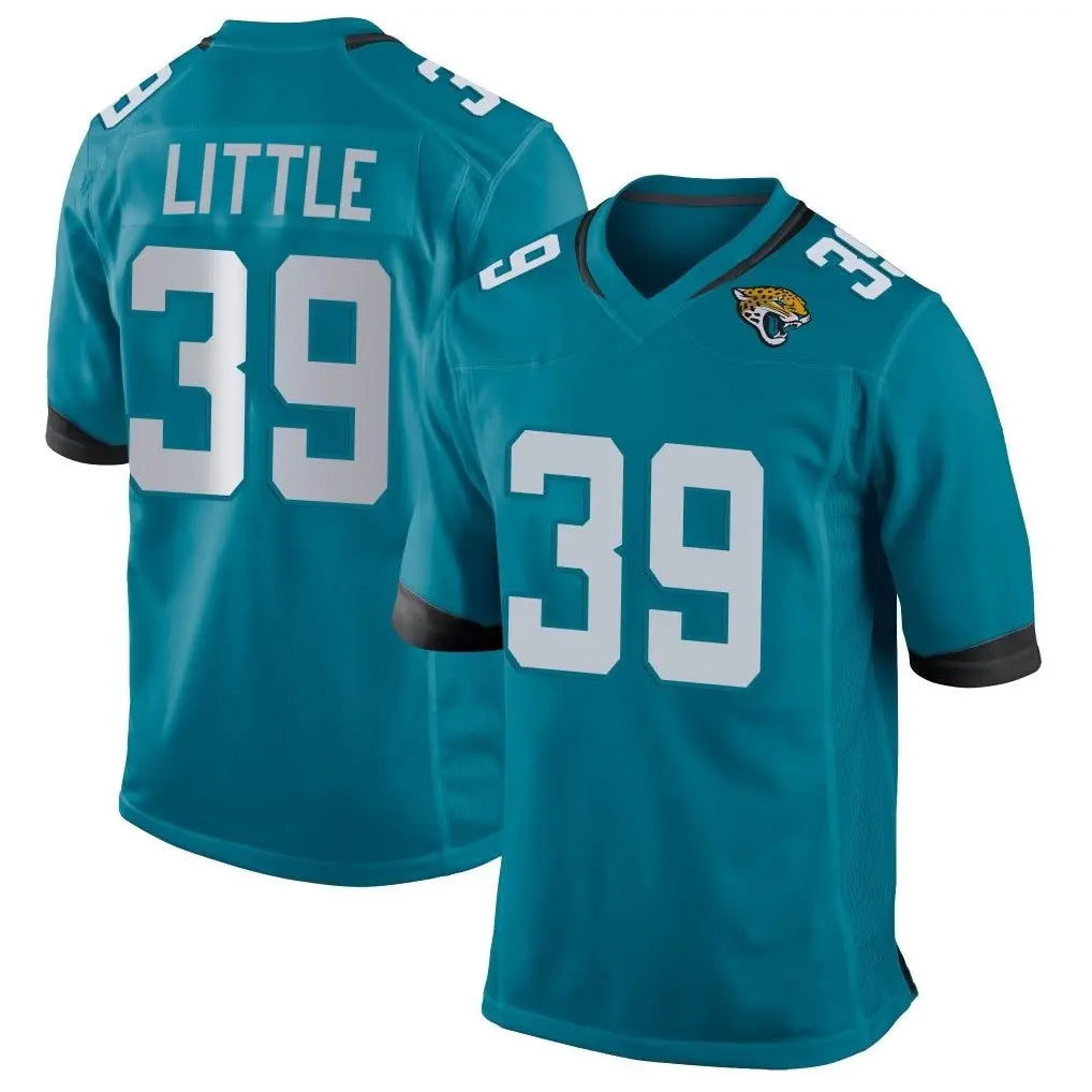 Kooe J.Jaguars #39 Cam Little Player Teal Home Game Stitched Jerseys
