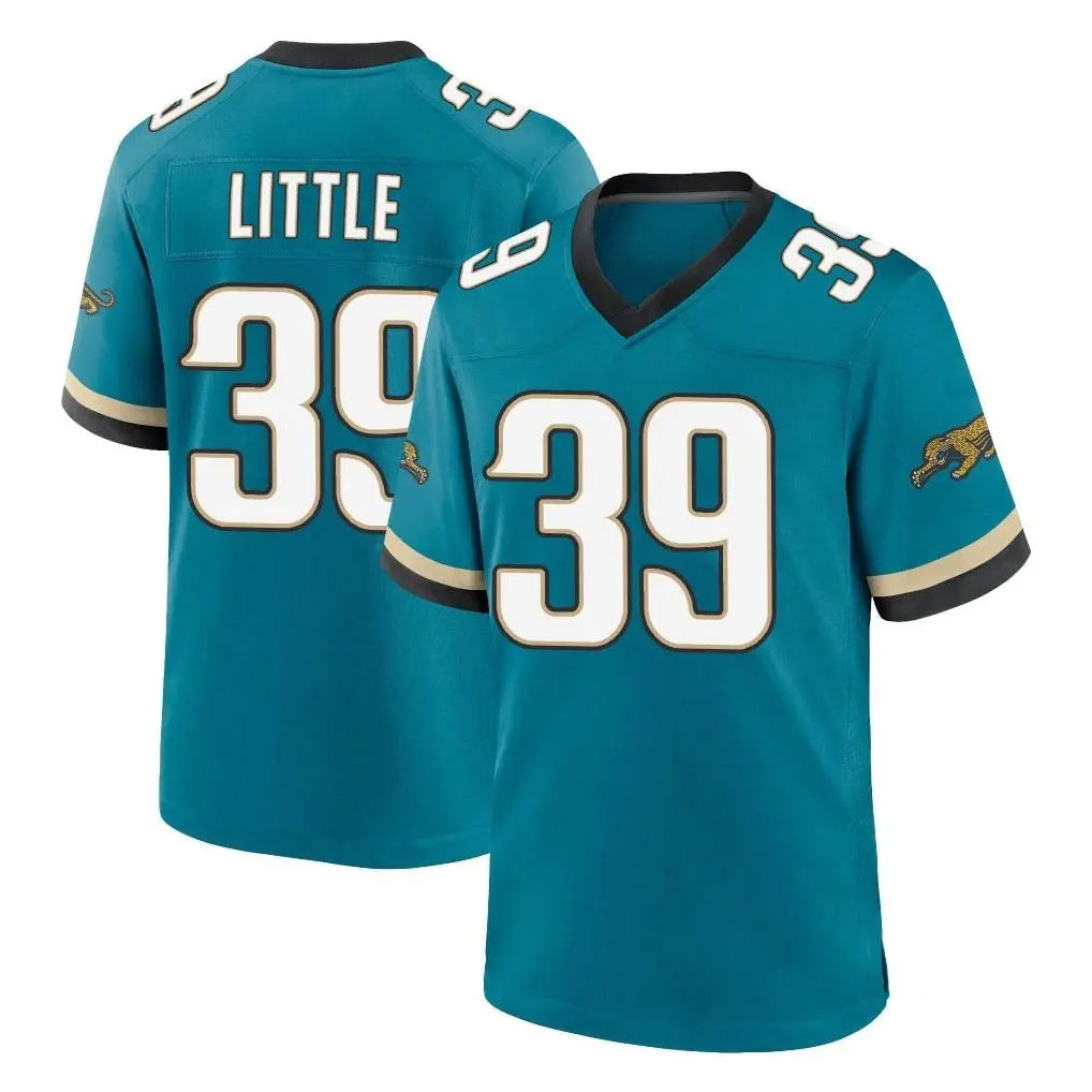 Kooe J.Jaguars #39 Cam Little Player Teal Prowler Throwback Limited Home Game Stitched Jerseys
