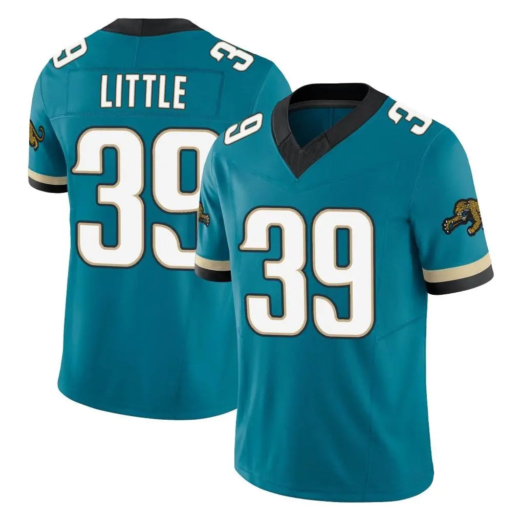 Kooe J.Jaguars #39 Cam Little Player Teal Prowler Throwback Vapor F.U.S.E. Limited Home Game Stitched Jerseys