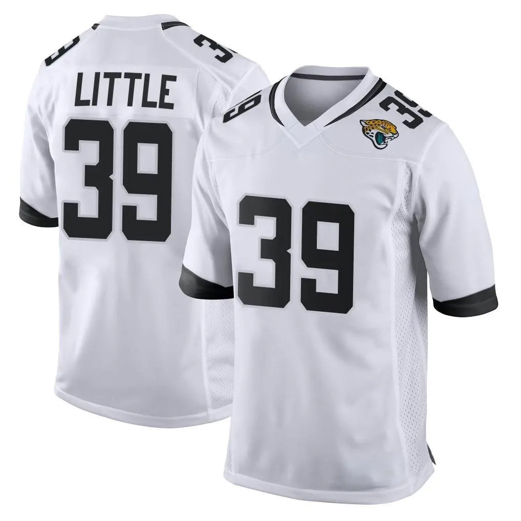 Kooe J.Jaguars #39 Cam Little Player White Home Game Stitched Jerseys