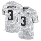 Kooe J.Jaguars #3 Jakobi Meyers Player Arctic Camo Salute To Service Limited Game Stitched Jerseys