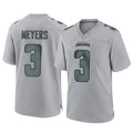Kooe J.Jaguars #3 Jakobi Meyers Player Gray Atmosphere Fashion Home Game Stitched Jerseys