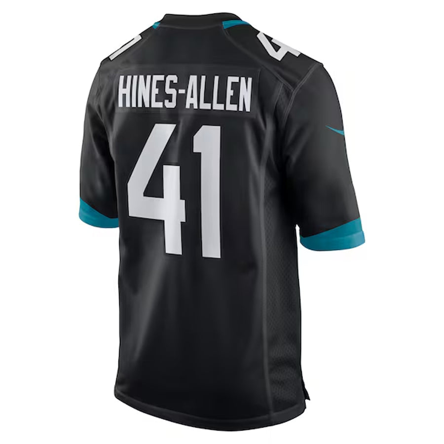 Kooe J.Jaguars #41 Josh Hines-Allen Player Black Home Game Football Jerseys