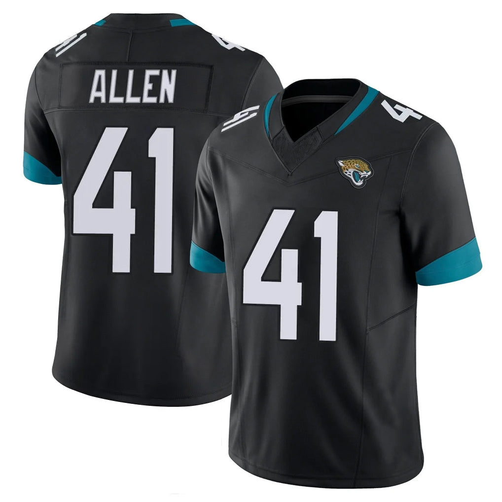 Kooe J.Jaguars #41 Josh Hines-Allen Player Black Vapor F.U.S.E. Limited Home Game Stitched Jerseys