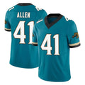Kooe J.Jaguars #41 Josh Hines-Allen Player Teal Prowler Throwback Vapor F.U.S.E. Limited Home Game Stitched Jerseys