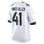 Kooe J.Jaguars #41 Josh Hines-Allen Player White Home Game Football Jerseys