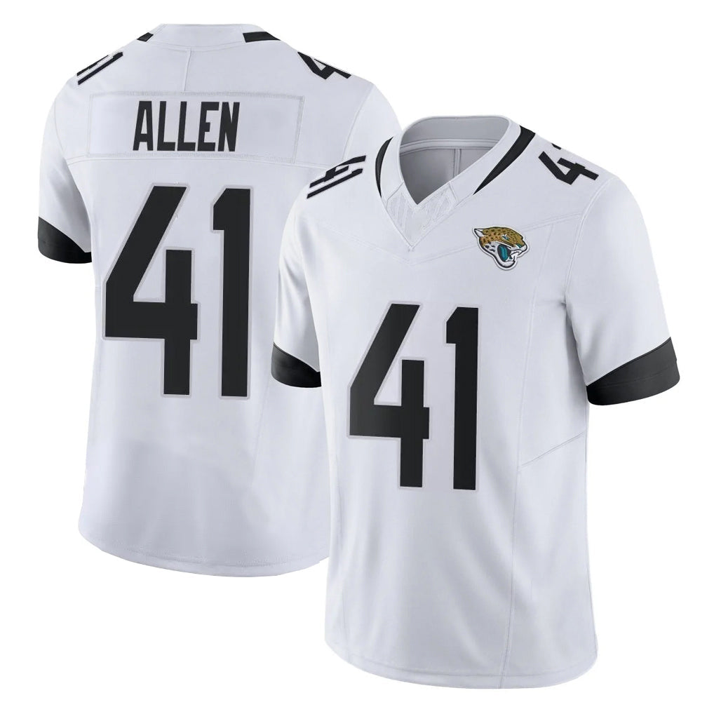 Kooe J.Jaguars #41 Josh Hines-Allen Player White Vapor F.U.S.E. Limited Home Game Stitched Jerseys