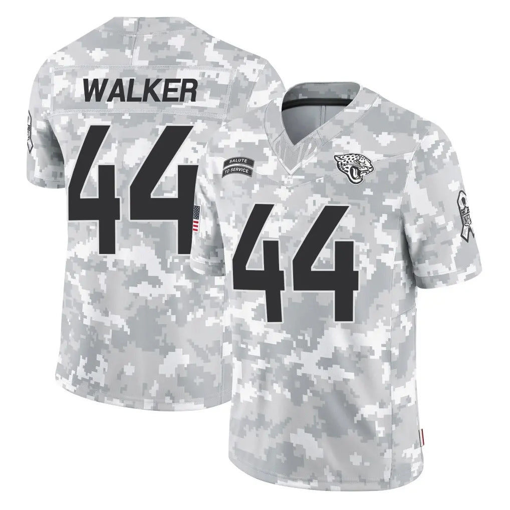 Kooe J.Jaguars #44 Travon Walker Player Arctic Camo Salute To Service Limited Game Stitched Jerseys