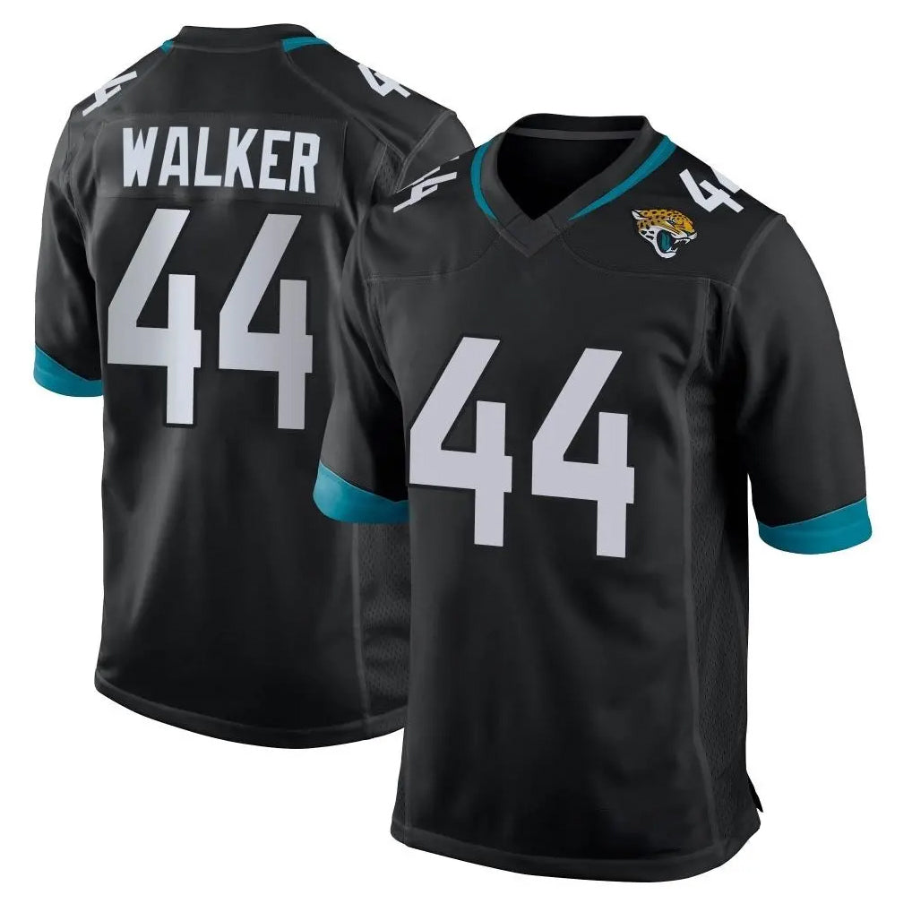 Kooe J.Jaguars #44 Travon Walker Player Black Home Game Stitched Jerseys
