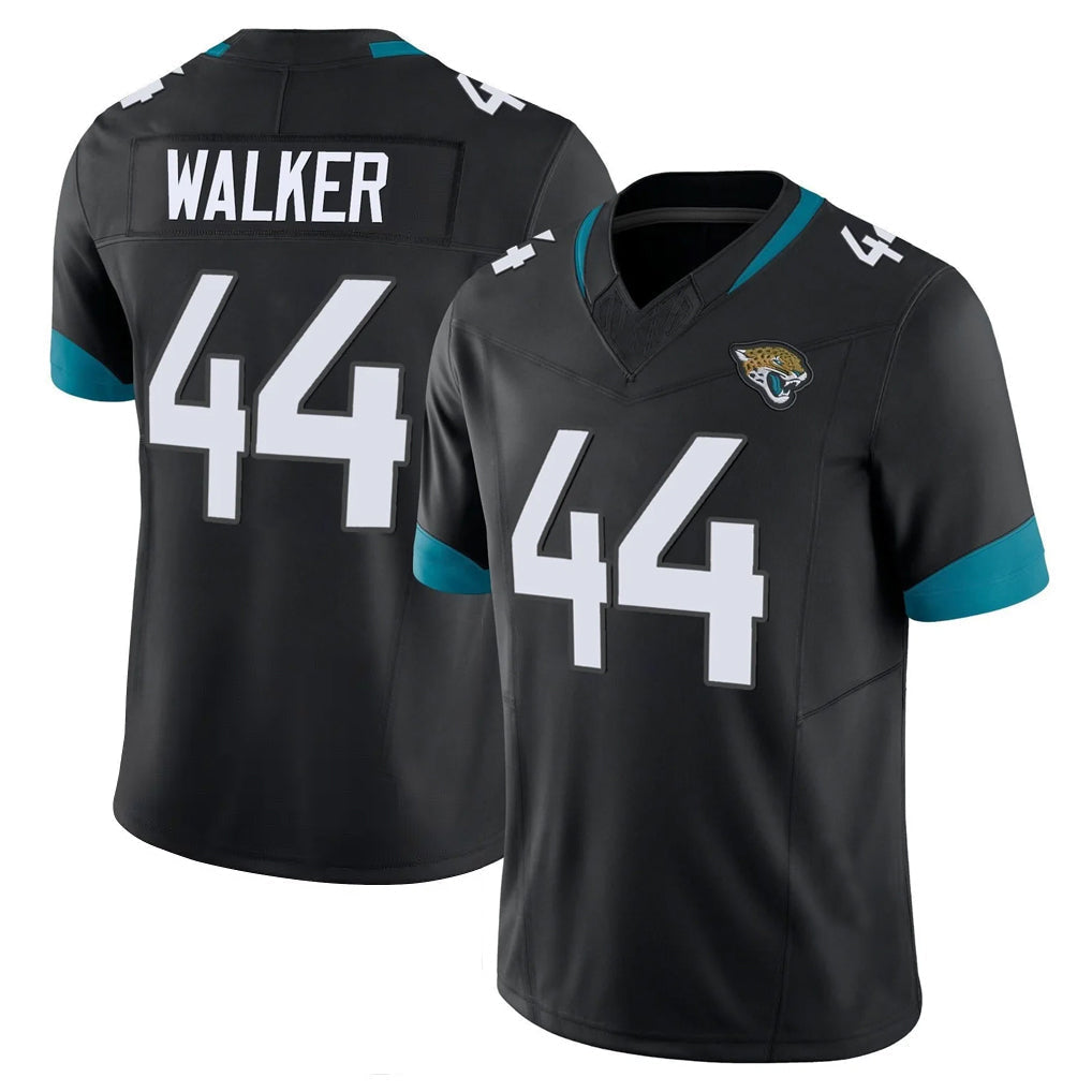 Kooe J.Jaguars #44 Travon Walker Player Black Vapor F.U.S.E. Limited Home Game Stitched Jerseys