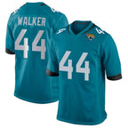 Kooe J.Jaguars #44 Travon Walker Player Teal Home Game Stitched Jerseys