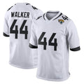 Kooe J.Jaguars #44 Travon Walker Player White Home Game Stitched Jerseys