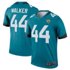 Kooe J.Jaguars #44 Travon Walker Teal Legend Jersey American Stitched Jersey
