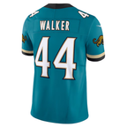 Kooe J.Jaguars #44 Travon Walker Teal Prowler Throwback Vapor F.U.S.E. Limited Stitched Jerseys