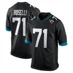 Kooe J.Jaguars #71 Tony Boselli?Player Black Home Game Stitched Jerseys