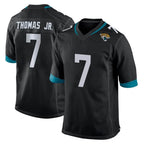 Kooe J.Jaguars #7 Brian Thomas Jr. Player Black Home Game Stitched Jerseys
