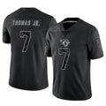 Kooe J.Jaguars #7 Brian Thomas Jr. Player Black RFLCTV Limited Stitched Jerseys