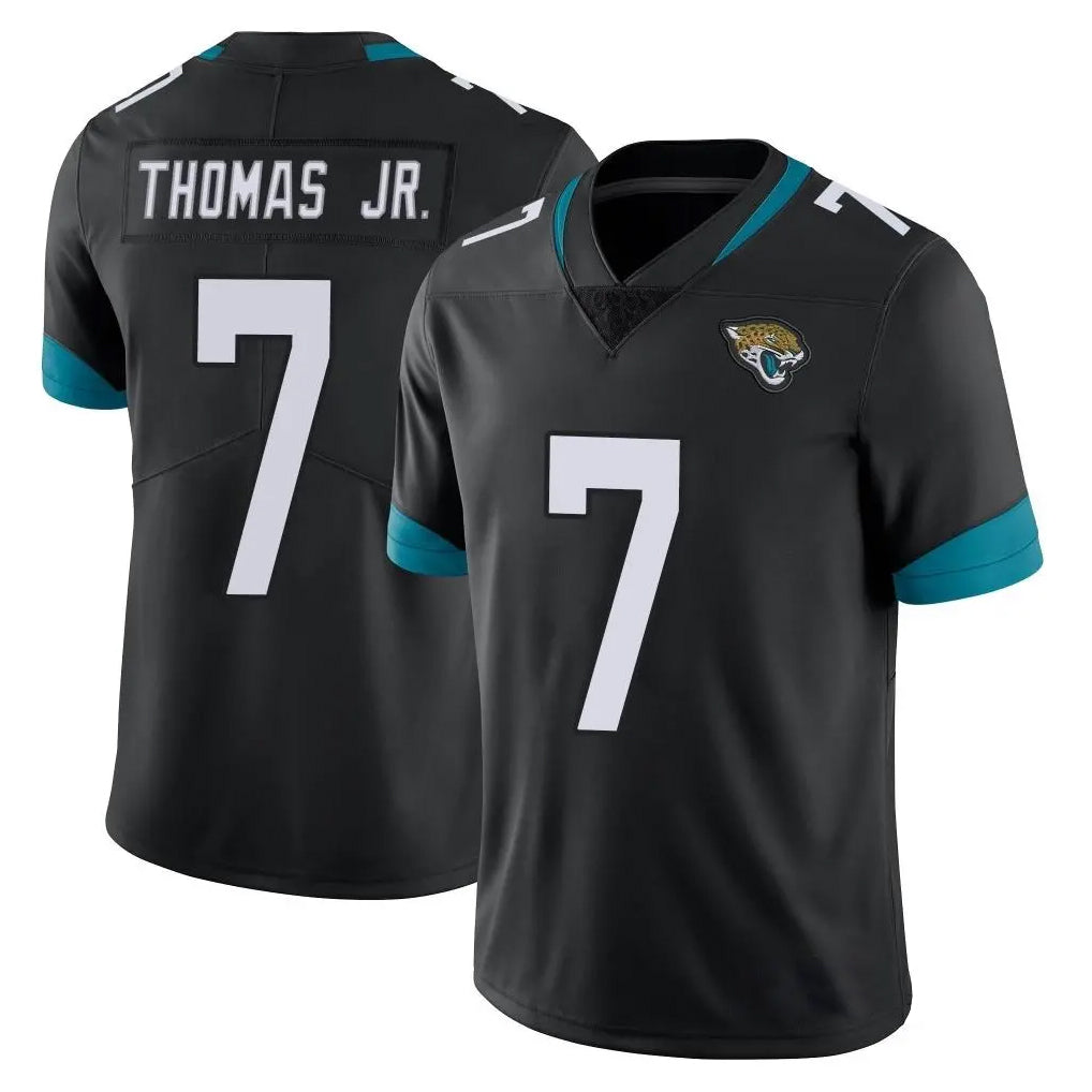 Kooe J.Jaguars #7 Brian Thomas Jr. Player Black Vapor Untouchable Limited Home Game Stitched Jerseys