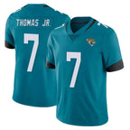 Kooe J.Jaguars #7 Brian Thomas Jr. Player Teal Vapor Untouchable Limited Home Game Stitched Jerseys