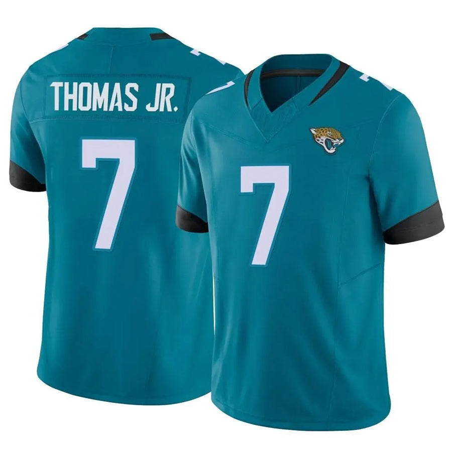 Kooe J.Jaguars #7 Brian Thomas Jr. Player Vapor F.U.S.E. Limited Teal Stitched Jerseys