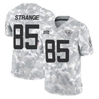 Kooe J.Jaguars #85 Brenton Strange Player Arctic Camo Salute To Service Limited Game Stitched Jerseys