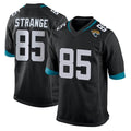 Kooe J.Jaguars #85 Brenton Strange Player Black Home Game Stitched Jerseys