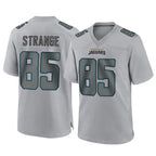 Kooe J.Jaguars #85 Brenton Strange Player Gray Atmosphere Fashion Home Game Stitched Jerseys