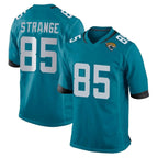 Kooe J.Jaguars #85 Brenton Strange Player Teal Home Game Stitched Jerseys