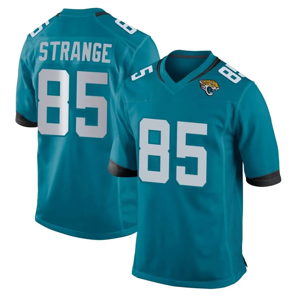 Kooe J.Jaguars #85 Brenton Strange Player Teal Home Game Stitched Jerseys