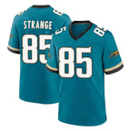 Kooe J.Jaguars #85 Brenton Strange Player Teal Prowler Throwback Limited Home Game Stitched Jerseys