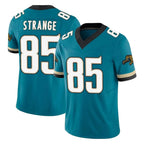 Kooe J.Jaguars #85 Brenton Strange Player Teal Prowler Throwback Vapor F.U.S.E. Limited Home Game Stitched Jerseys