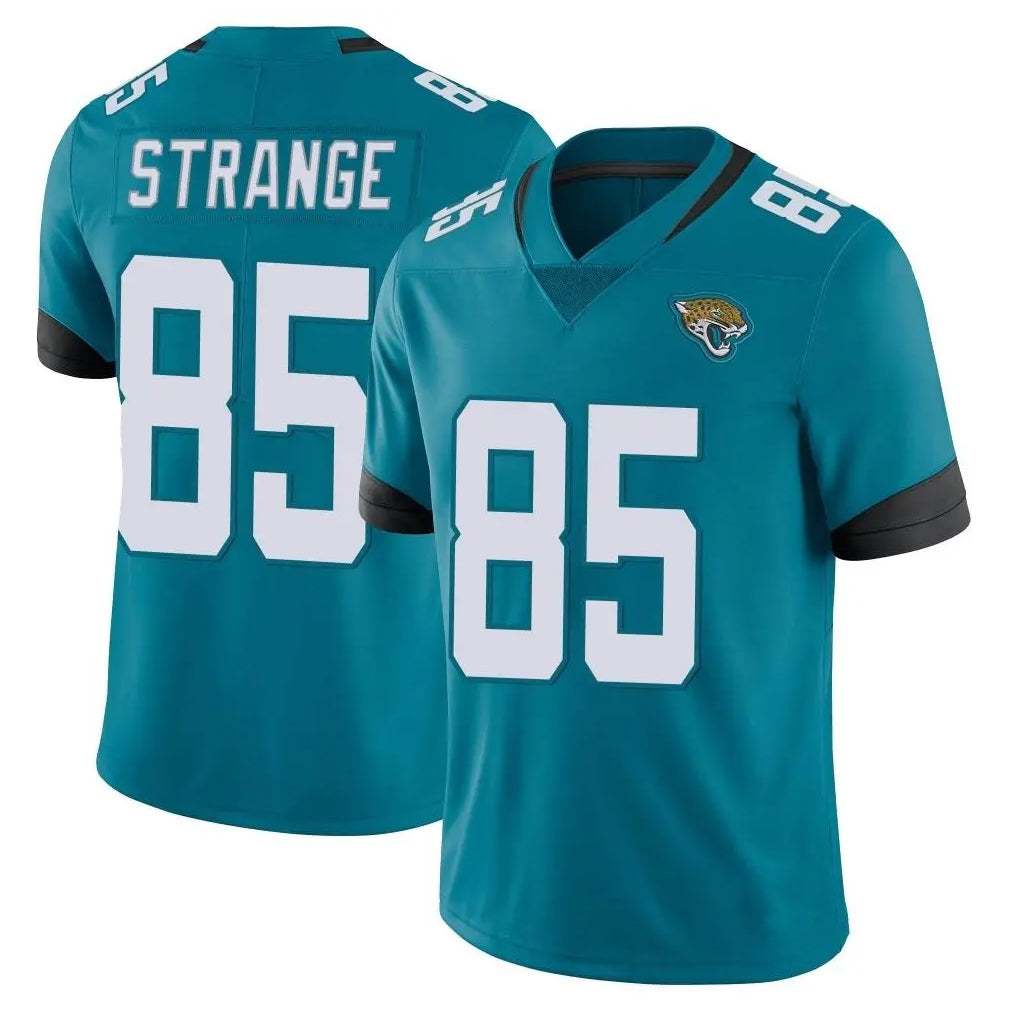 Kooe J.Jaguars #85 Brenton Strange Player Teal Vapor Untouchable Limited Home Game Stitched Jerseys