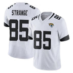 Kooe J.Jaguars #85 Brenton Strange Player White Vapor F.U.S.E. Limited Home Game Stitched Jerseys