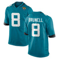 Kooe J.Jaguars #8 Mark Brunell?Player Teal Home Game Stitched Jerseys