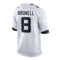 Kooe J.Jaguars #8 Mark Brunell?Player White Home Game Stitched Jerseys